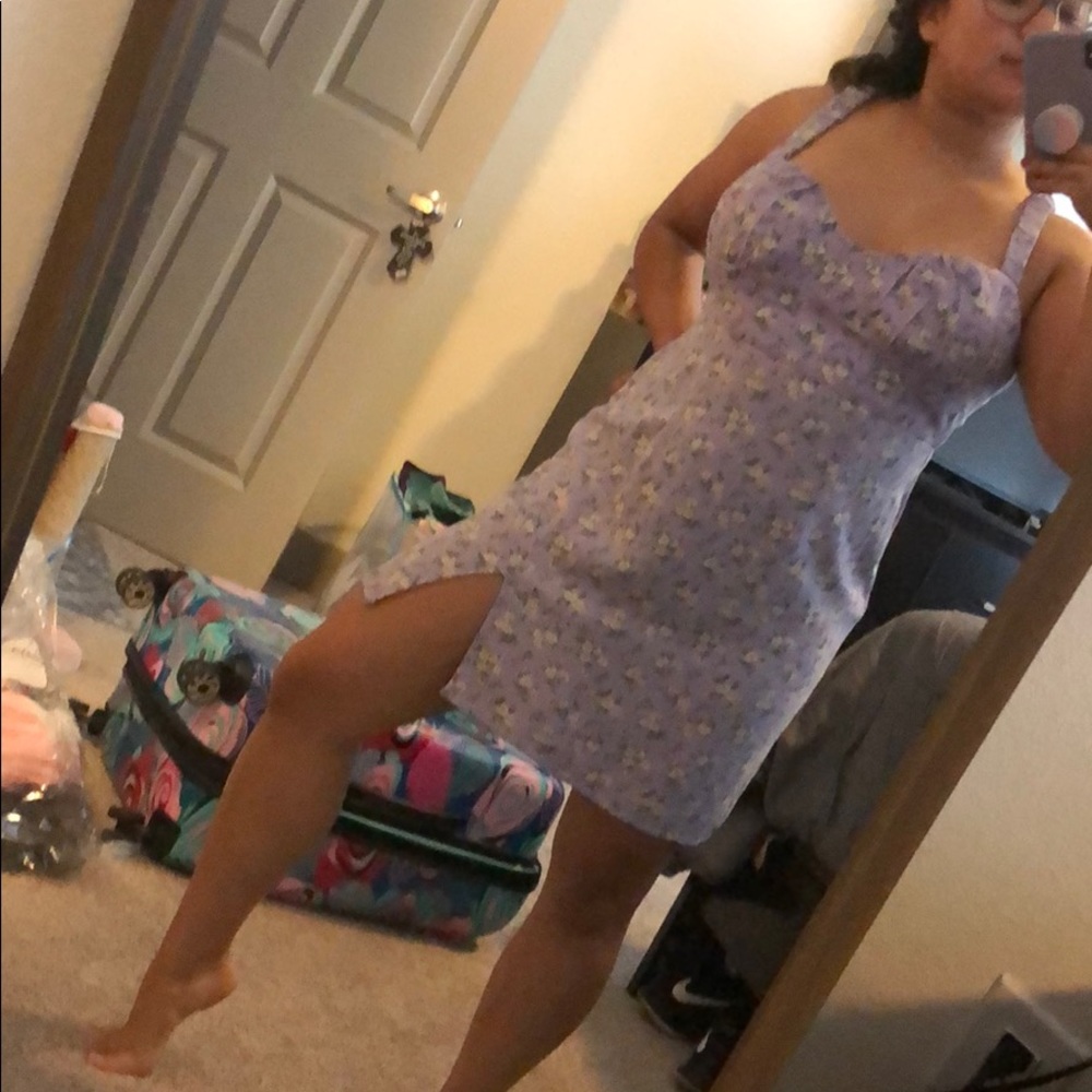 Lilac, flower dress